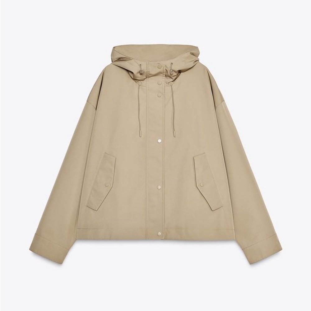 Zara HOODED JACKET